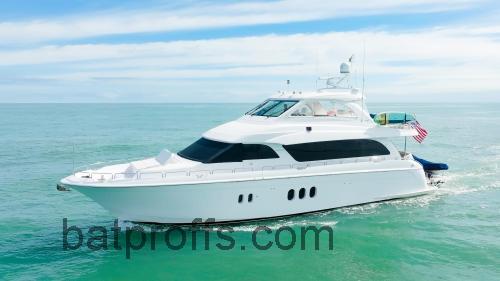 Hatteras 72 Motor Yacht recensioner och tekniska specifikationer